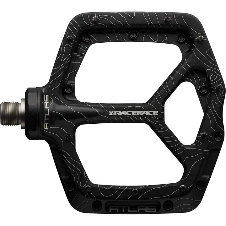 Race Face Atlas Pedal Schwarz Einzhel, Schwarz Einzhel