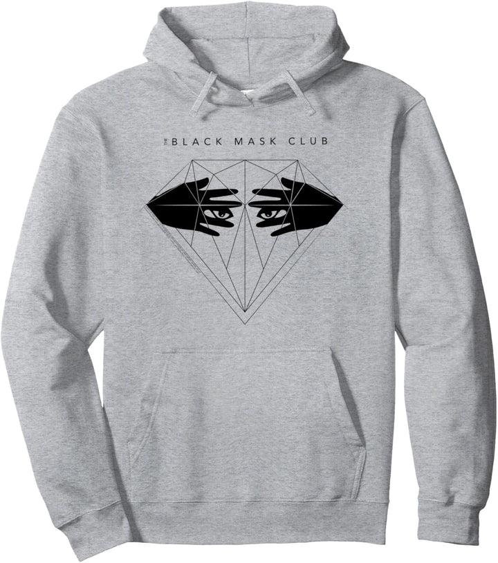 Birds of Prey Black Mask Club Logo Pullover Hoodie