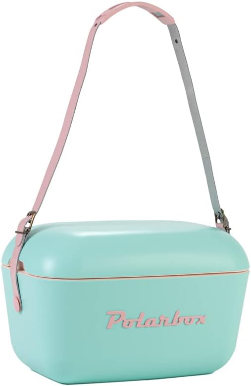 Kühlbox | Passive Kühlbox | Kühltaschen Polar in Retro Vintage Design aus Kunststoff mit polystyrol