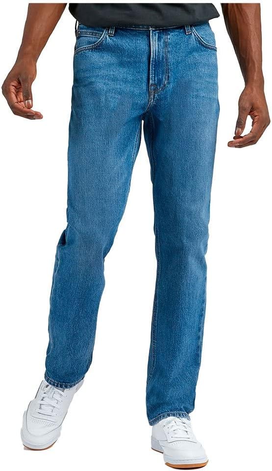 Lee Herren Extreme Motion Recht Jeans, Brady, 36W / 32L EU 31W / 34L Into The Blue Worn, 31W / 34L I