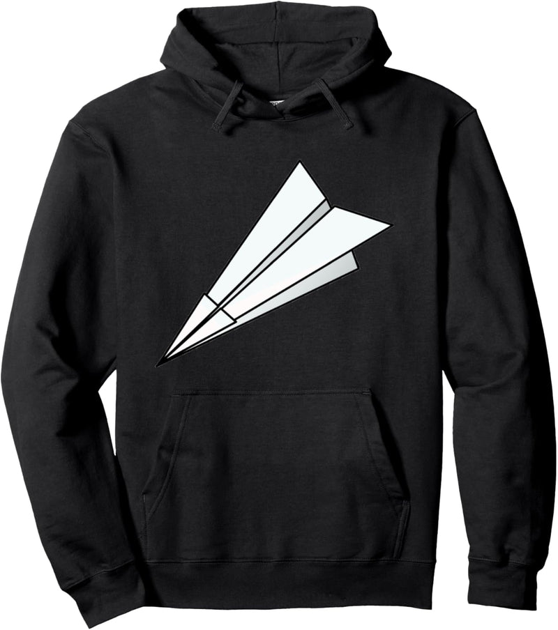 Papierflugzeug Pullover Hoodie