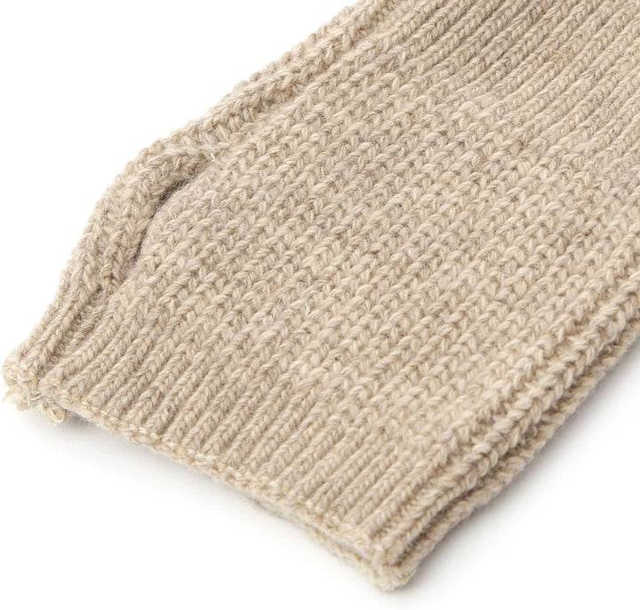 UNDERCONTROL Signature Gold Label Handy-Handschuhe, Kaschmir, weich, gestrickt, fingerlos, kurz, wär