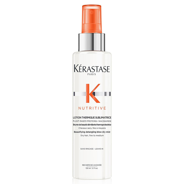 Kérastase Nutritive, Pflegender Hitzeschutz für trockenes, feines bis mittleres Haar, Für mehr Glanz