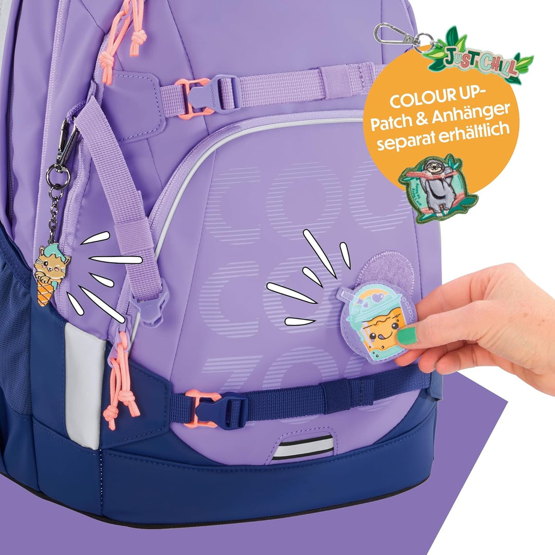 coocazoo Schulrucksack Mate, ergonomischer & anpassbarer Tornister, höhen- & grössenverstellbar, mit