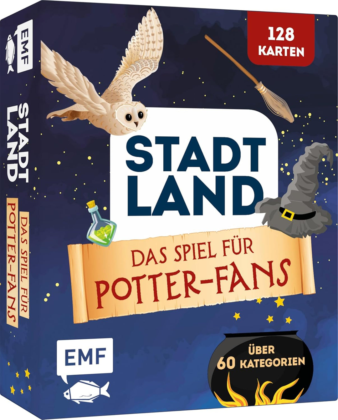 Kartenspiel: Stadt, Land, ... Das inoffizielle Spiel für Harry Potter-Fans mit 128 Karten: Der Spiel