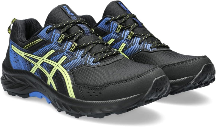 ASICS Herren Gel-Venture 9 Schuhe 47 EU Black Glow Yellow, 47 EU Black Glow Yellow