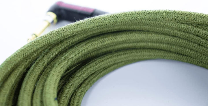 CORDIAL CABLES 6m Gitarrenkabel abgewinkelt silent Hanffasern