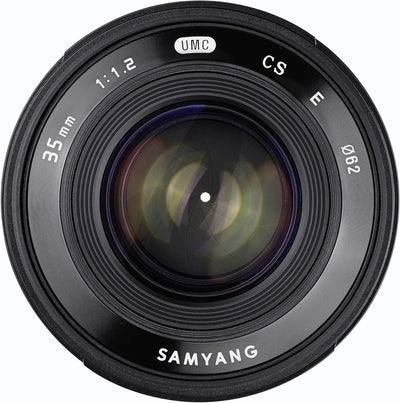 Samyang 35/1,2 Objektiv APS-C Fuji X manueller Fokus Fotoobjektiv, Weitwinkelobjektiv schwarz, X-T30