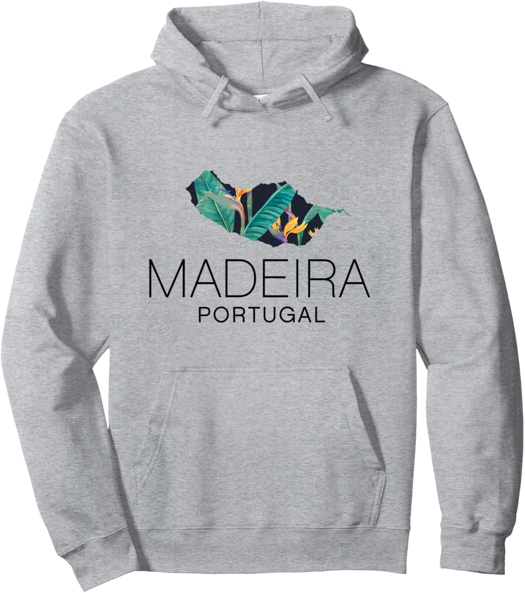 Madeira Portugal Blume Pullover Hoodie