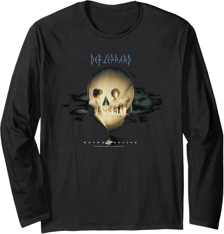 Def Leppard - Aktives Retro-Album Langarmshirt