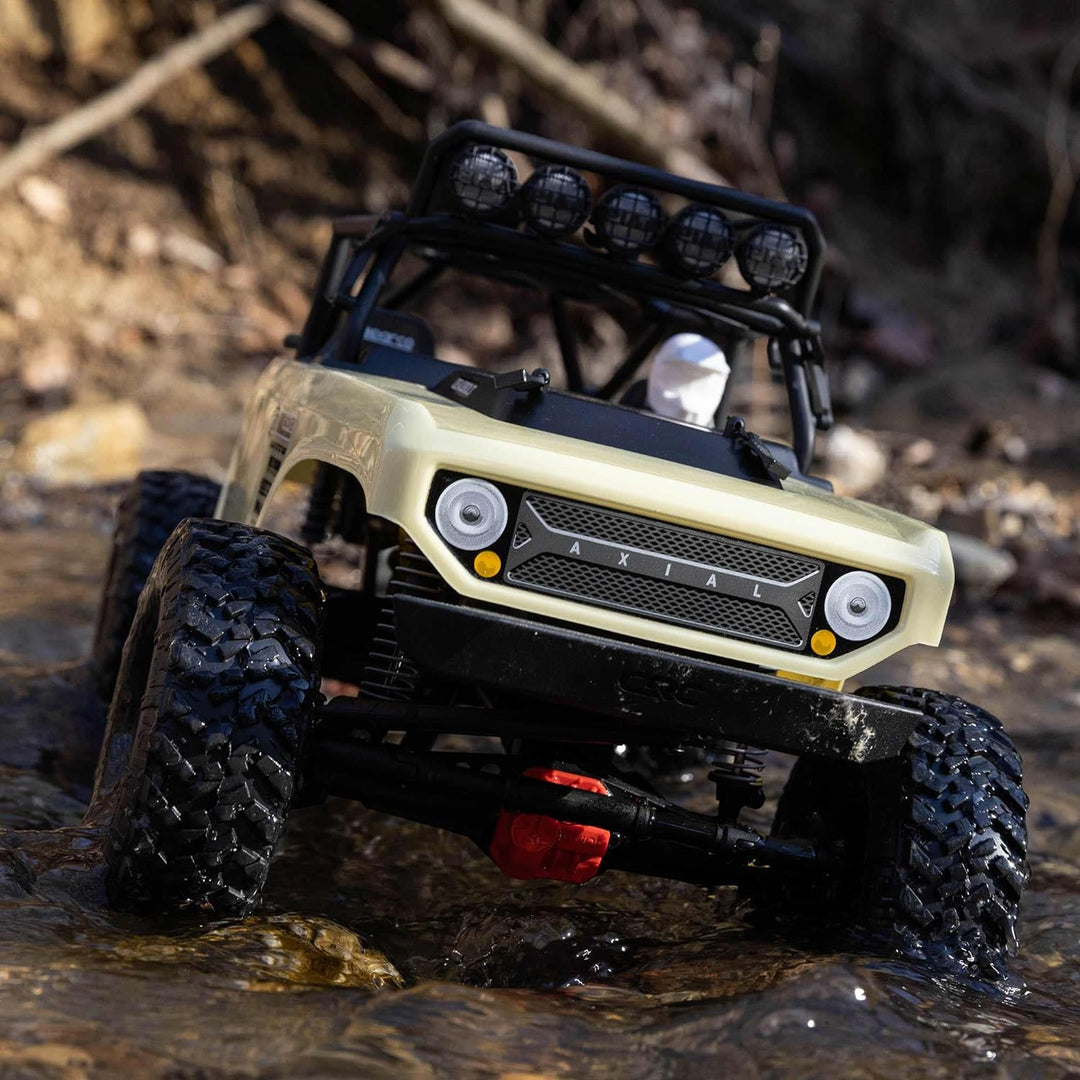 Axial 1/10 SCX10 II Deadbolt 4WD Brushed RTR, Tan