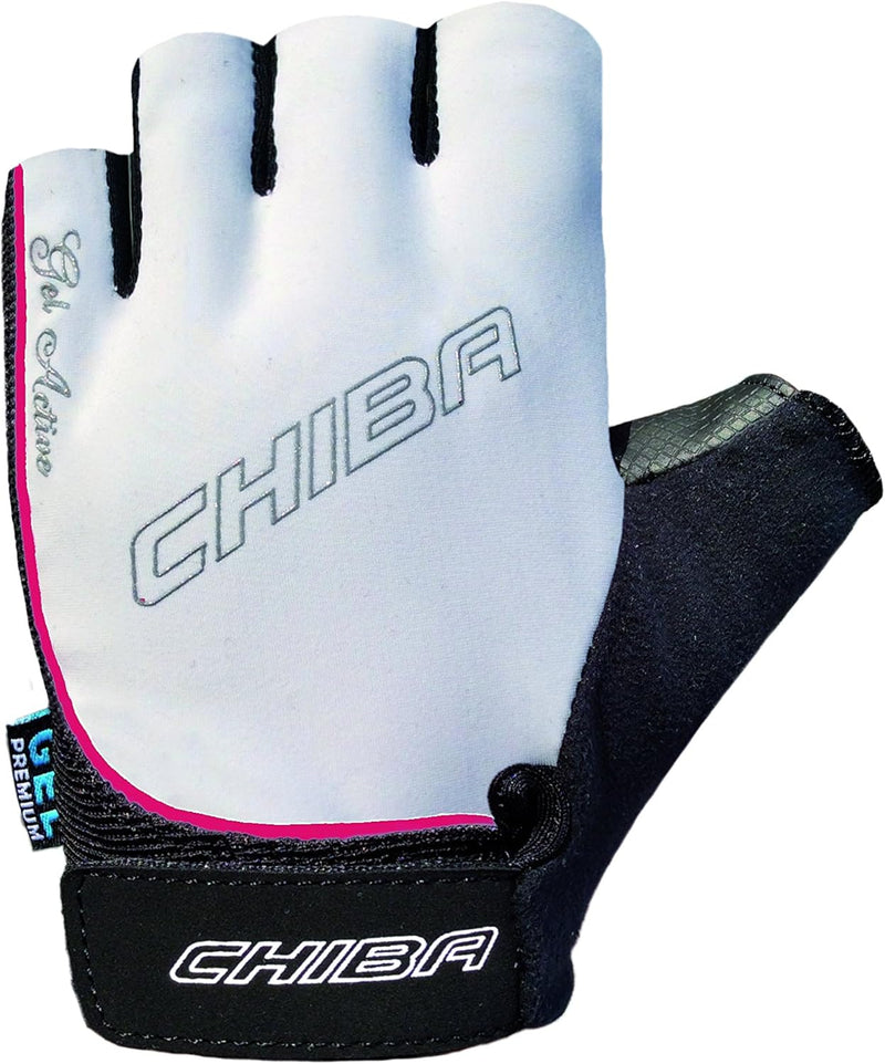 Chiba Damen Handschuh Gel XS Weiss, XS Weiss