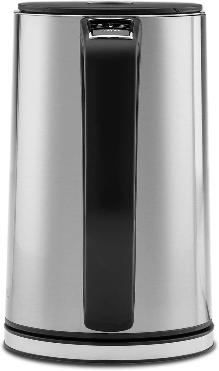 Gastroback 42436 Cool Touch Wasserkocher, Gehäusematerial/Körper, 1,5 l, Schwarz, Edelstahl