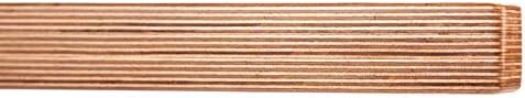 Handlauf Holzhandlauf VKT 42 x 42 mm Wandhandlauf Buche gebeitzt auf Wenge Halter eckig 190 cm 2 Hal