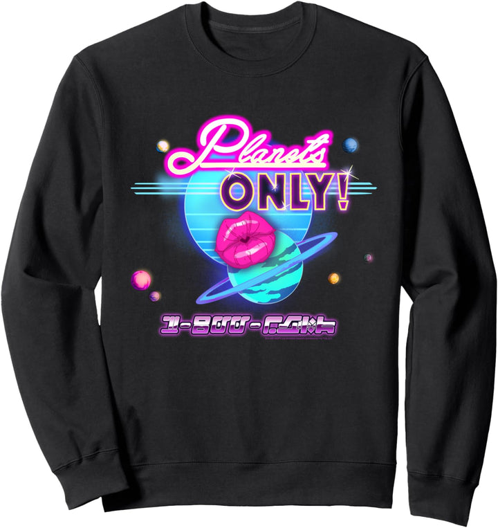 Rick and Morty Planets Only Sweatshirt
