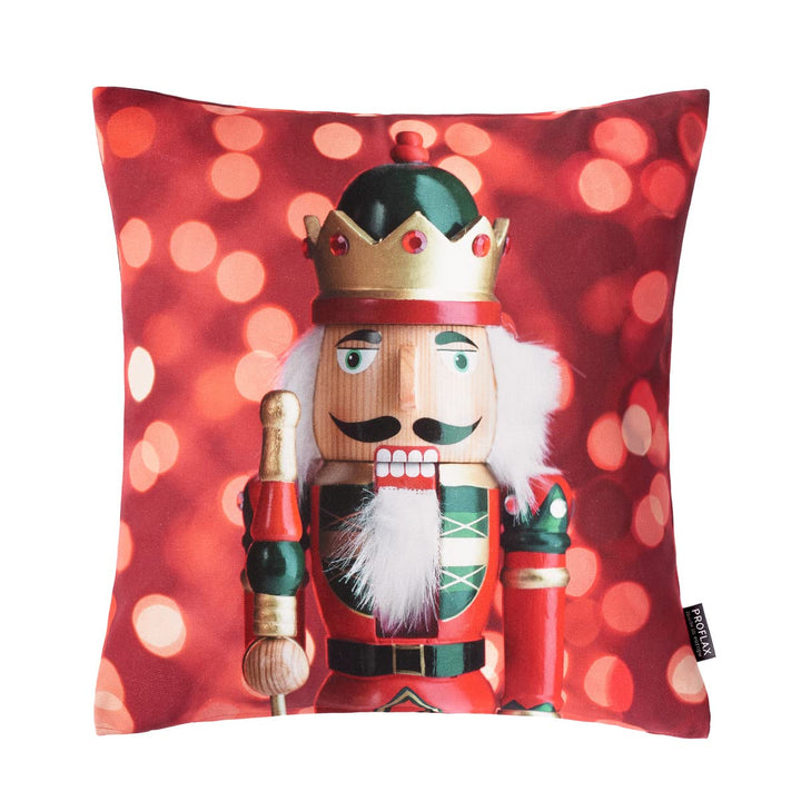 Proflax Kissenhülle CRACKER 400 rot 40x40cm