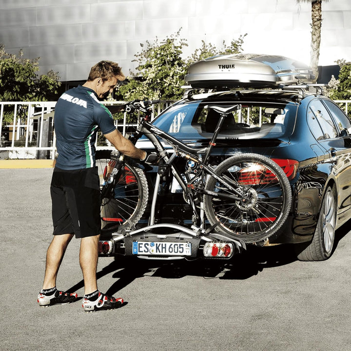 Thule 920020 EuroWay G2 920 Anhängerkupplungs-Fahrradträger Silver, Silver