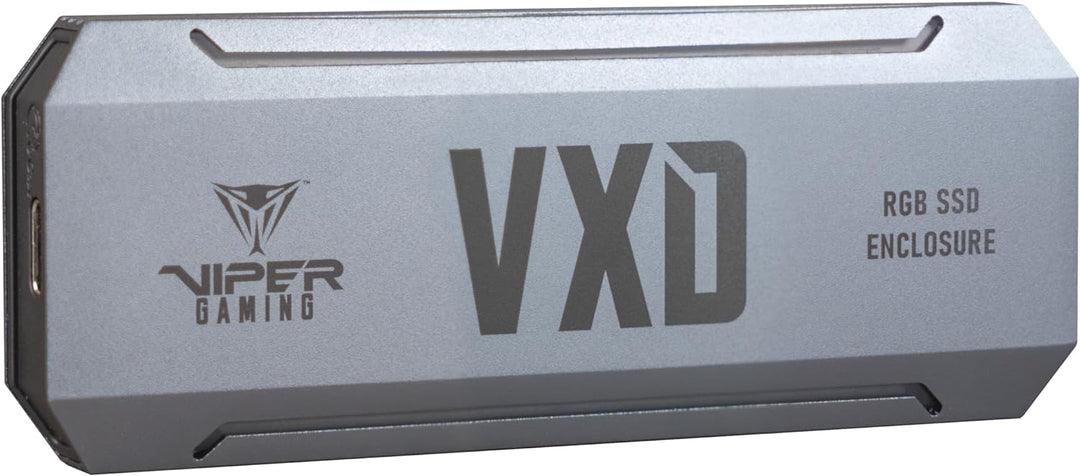 PATRIOT VXD obudowa SSD USB3.2 M.2 NVMe 1.3 do 2TB Aluminium RGB