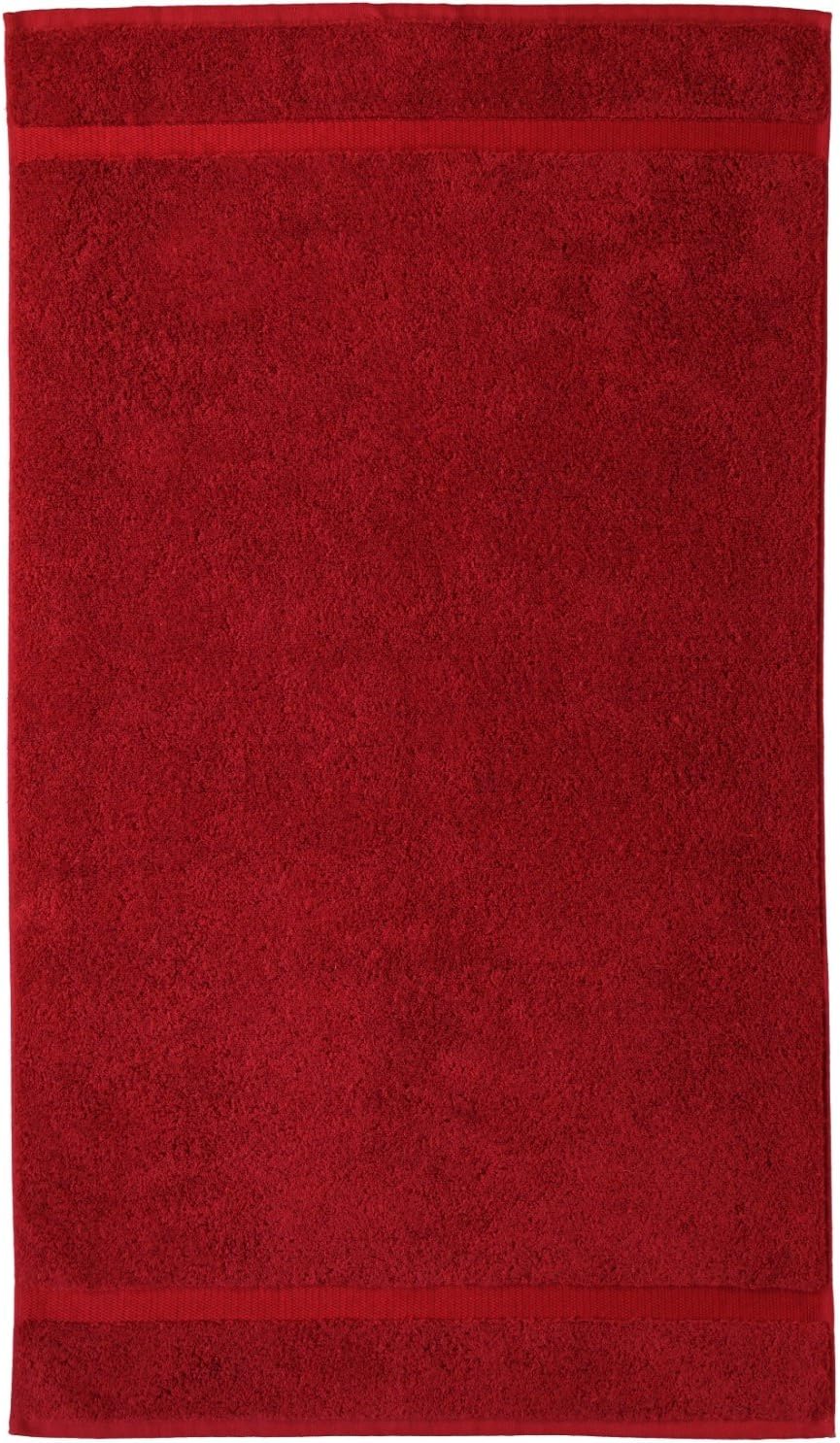 Rhomtuft Handtücher Princess Cardinal - 349 Handtuch 55x100 cm, Handtuch 55x100 cm
