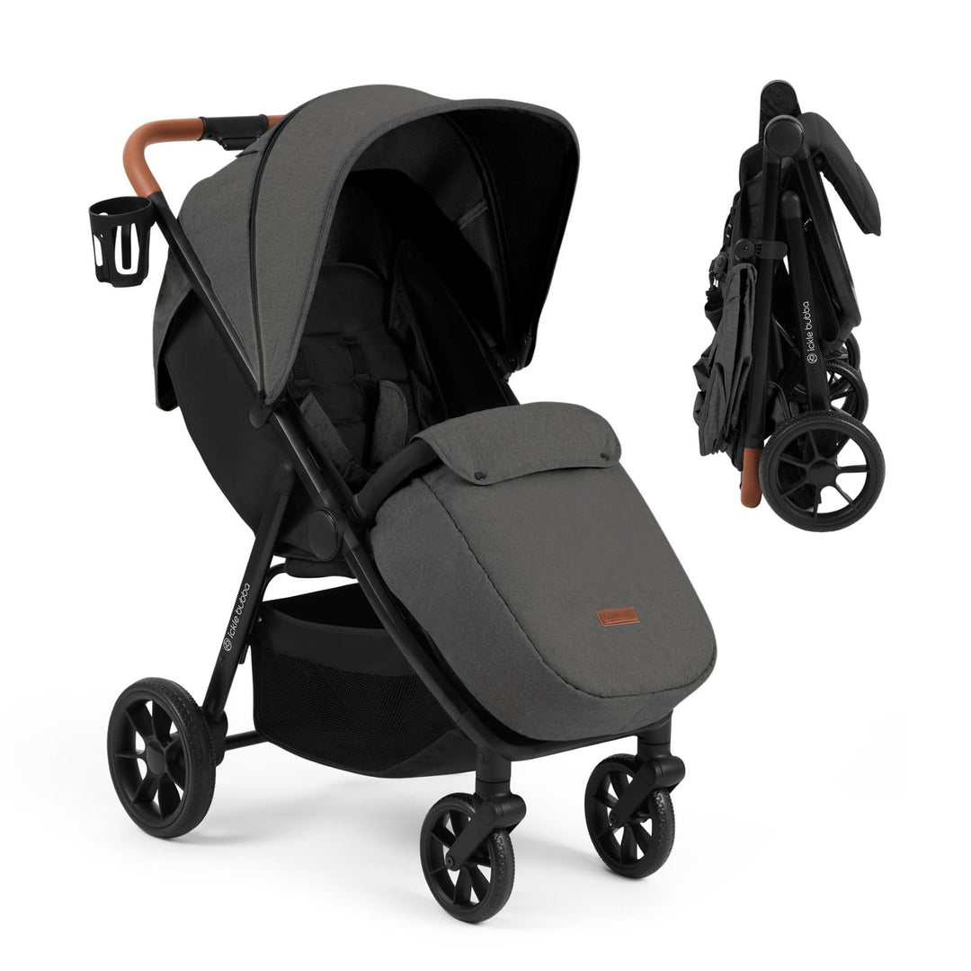 Ickle Bubba Stomp Stride Prime Kinderwagen (Anthrazitgrau), Anthrazitgrau