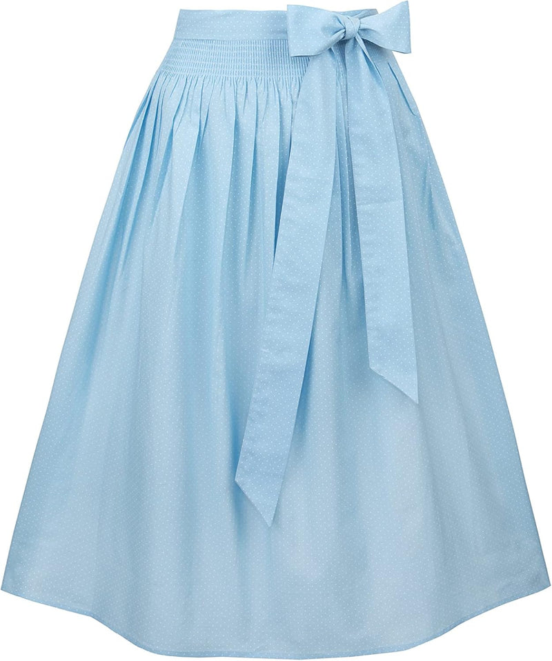 Stockerpoint Damen Schürze Molina Dirndlschürze, hellblau, Regular