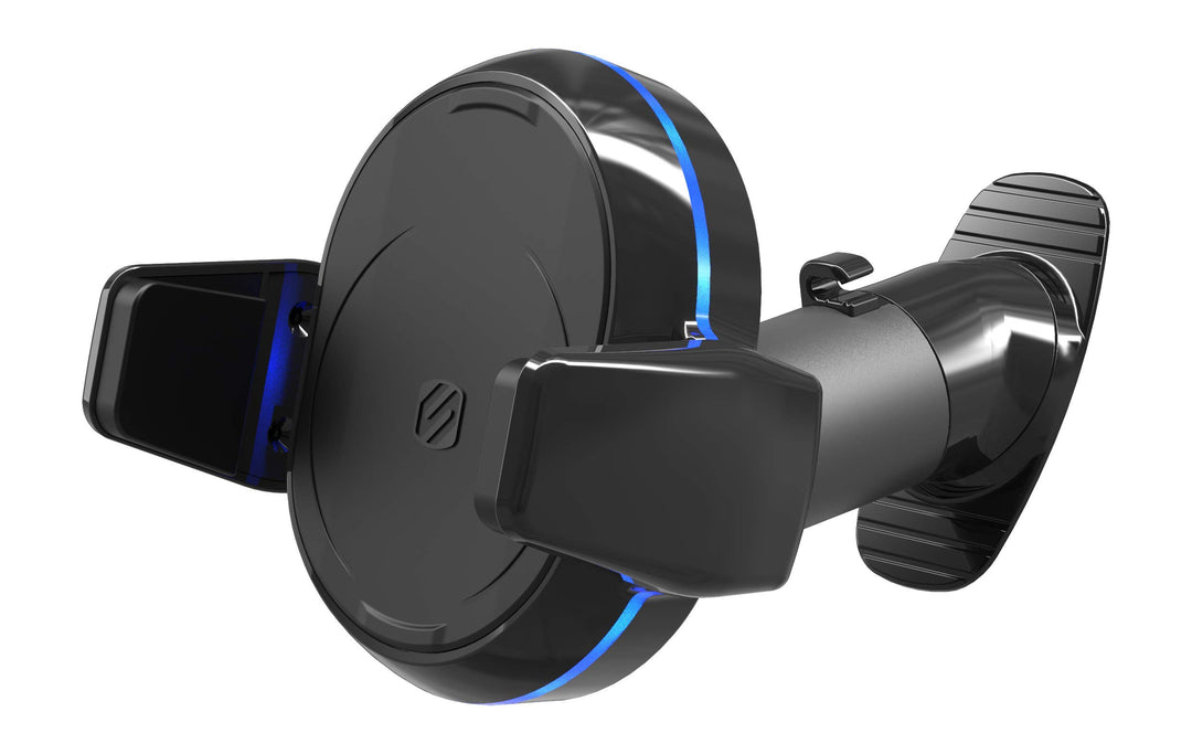 Scosche MagicGrip Sense and Grip Phone Mount - Wireless Charging, for Qi-Enabled Devices - Dash Comp