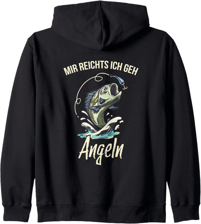 Mir reichts ich geh angeln - Angler Fischer Angeln Kapuzenjacke