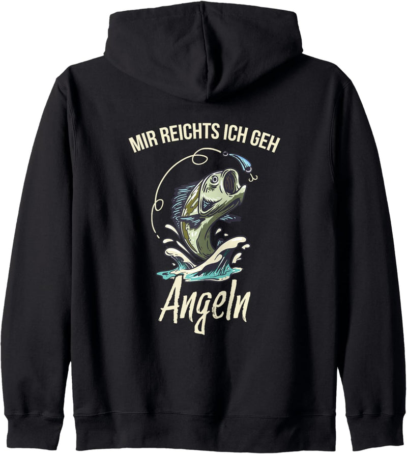 Mir reichts ich geh angeln - Angler Fischer Angeln Kapuzenjacke