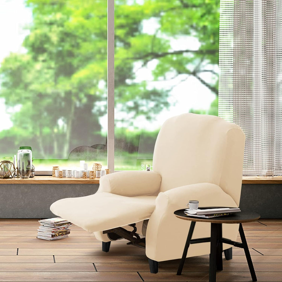 Relax-Sesselbezug, universal, 1-Sitzer mit Taschen, elastisch, waschbar, abnehmbar, Bezüge für Sesse