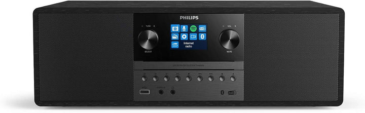 Philips M6805/10 Mini Stereoanlage mit CD und Bluetooth (Internet Radio DAB+/UKW, USB, Spotify Conne