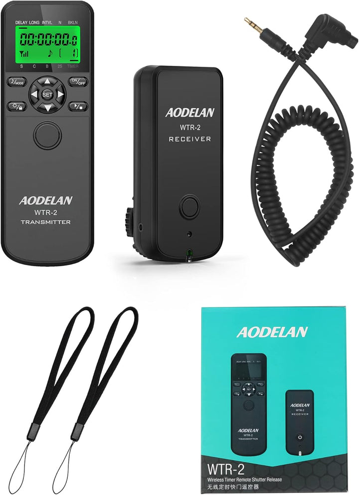 AODELAN Fernauslöser, Kamera Wireless Shutter Release für Canon EOS R3, EOS R5, EOS R5 C, 10D, EOS 6