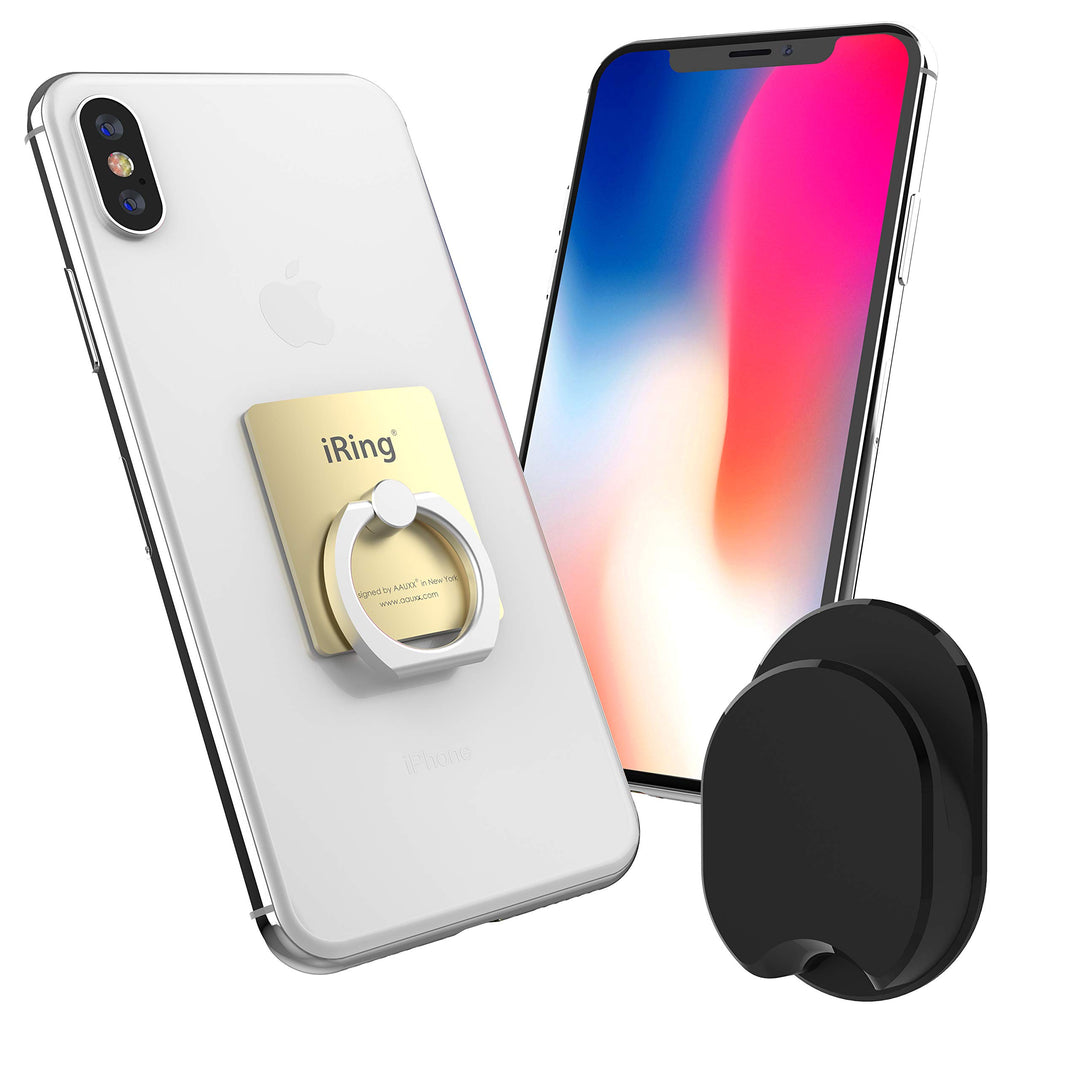 iRing Premium Style Ring, Smartphone-, Handy-Halterung, Haltegriff, Standfuss, Autohalterung, Selfie