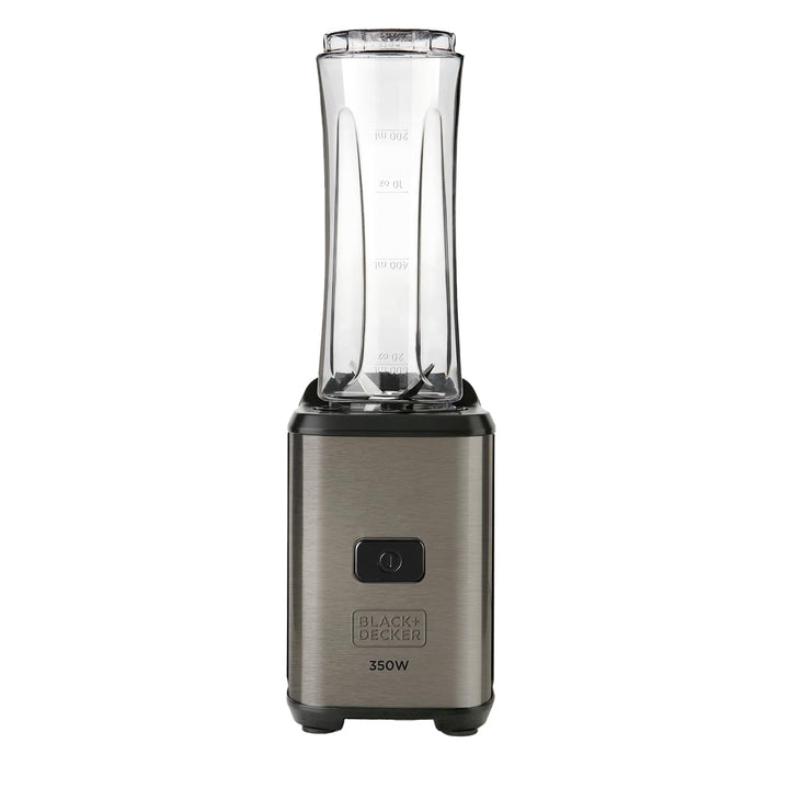 BLACK+DECKER BXJBA350E - Standmixer, Puls-Funktion, Gefäss aus Kunststoff mit 1,5 l, 4-schneidige Ed
