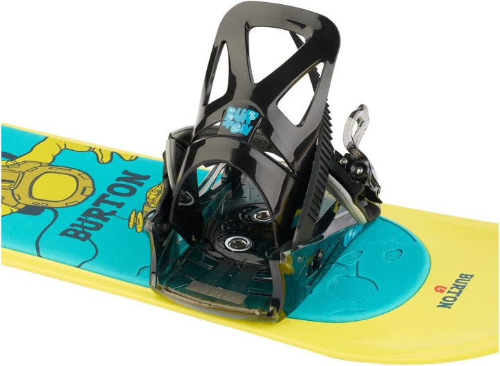 Burton Kinder Snowboardbindung GROM Schwarz M, Schwarz M