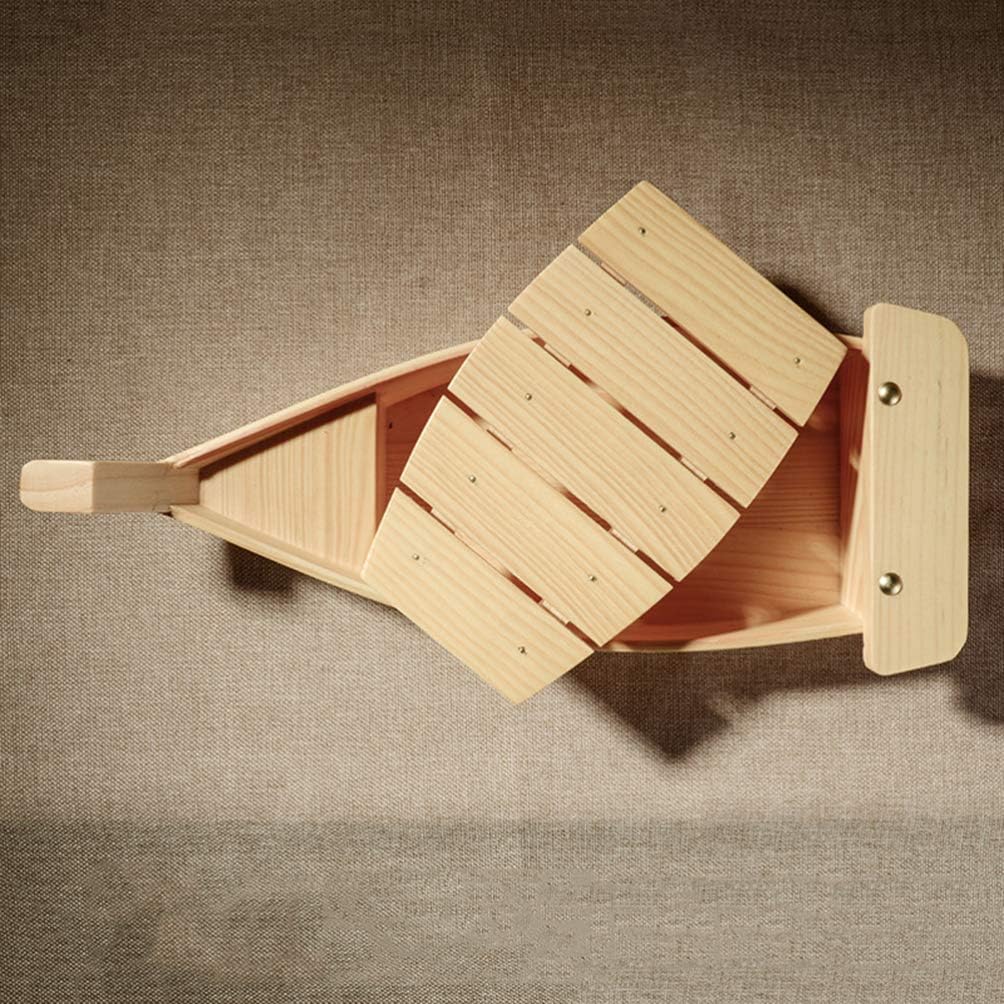 Holz Sushi Serviertablett Holz Japanische Sashimi Sushi Boot Platte für Restaurant Oder Zuhause (Grö