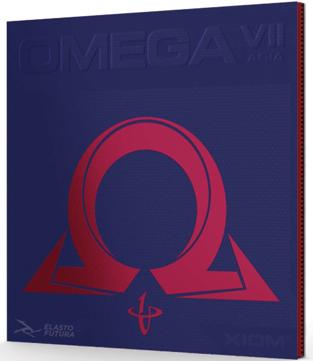 XIOM Belag Omega VII Asia rot 2,0 mm, rot 2,0 mm