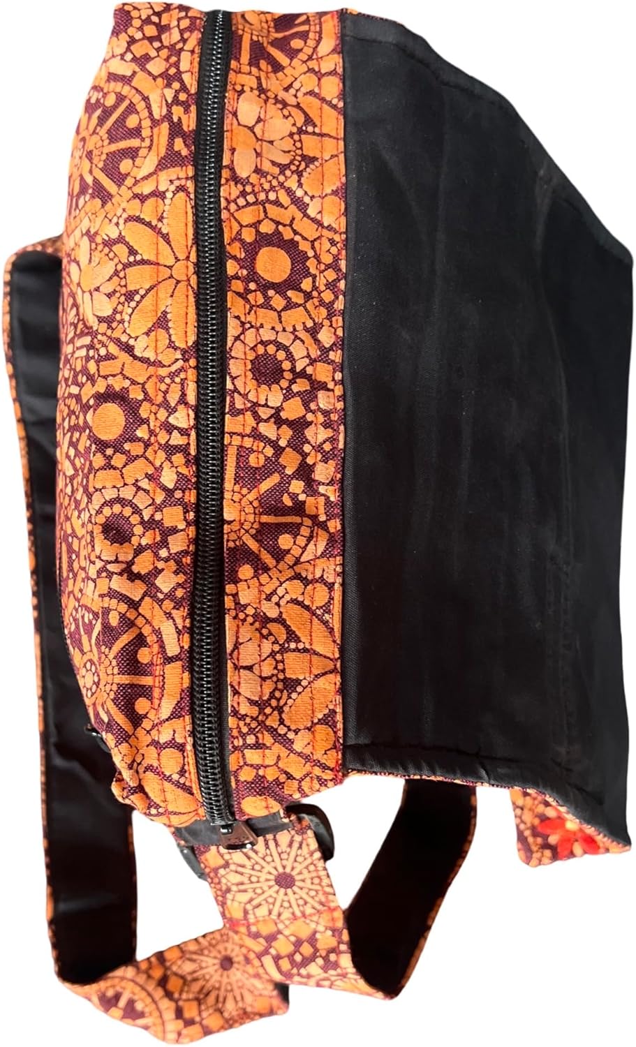 Damen Baumwolle Umhängetasche Indische Ethno Stil Boho Maliprint Tasche Baumwolle satche l mit Klapp