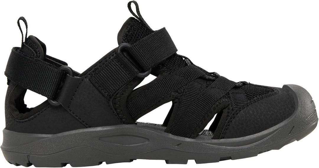 Viking Unisex Kinder Adventure Jr Sandal, 35 EU Weit Black Charcoal