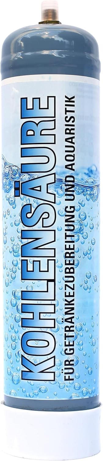 Kohlensäure 2X 640g Einwegflaschen mit Anschluss M11x1 für CO2 Wassersprudler
