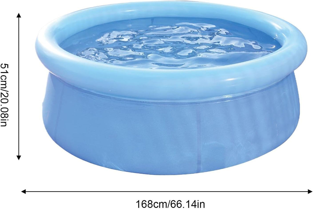 Aufblasbarer Pool, Swimming Pool, Round Bath Tub, Soft Easy to Inflate, Inflated Bathtub for Home, G