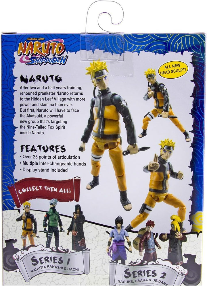 Toynami Naruto Shippuden 4 inch Poseable Figure Series 1 - Naruto Action Figure -10cm
