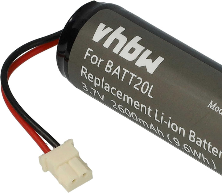 vhbw Akku kompatibel mit Midland ER200, ER300 digital Radio (2600 mAh, 3,7 V, Li-Ion)