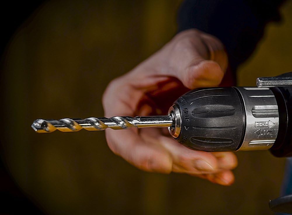 WORX WX317 Schlagbohrmaschine 600W mit stufenloser Drehzahlregulierung, Tiefenanschlag, werkzeuglose