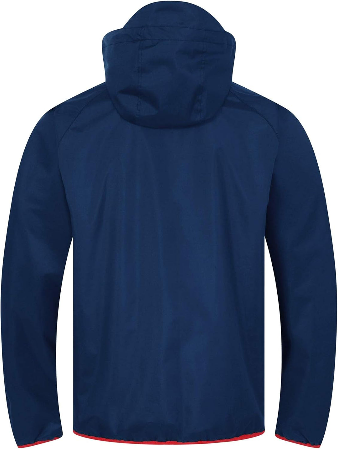 Liverpool FC - Herren Wind- und Regenjacke - Offizielles Merchandise L Dunkelblau - Kapuze mit Schir