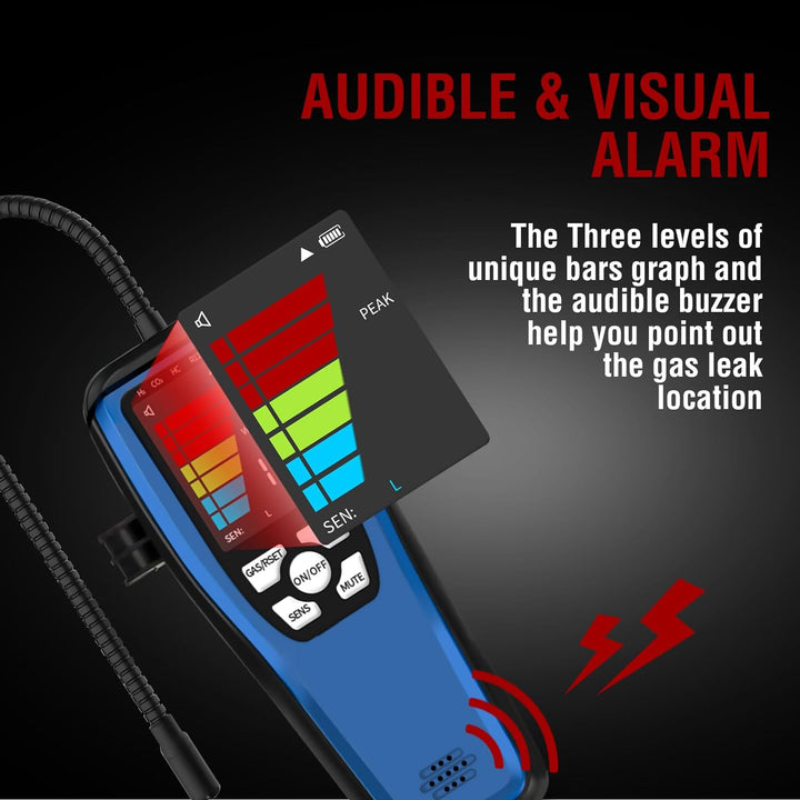 Therm La Mode Kältemittel-Leck-Detektor Freon Leck-Detektor ALD-200 Automobil Halogen Gas-Leck-Detek