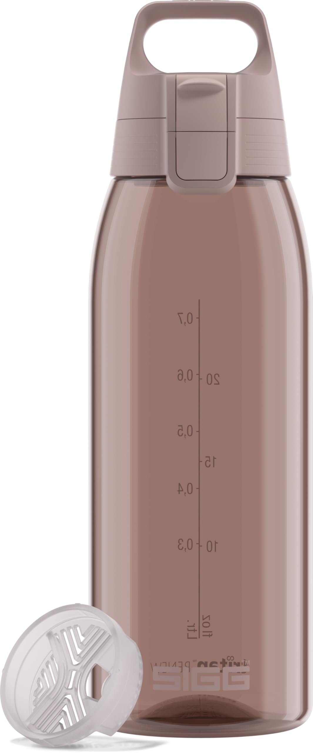 SIGG - Tritan Trinkflasche - Total Color ONE - Für Kohlensäurehaltige Getränke Geeignet - Spülmaschi