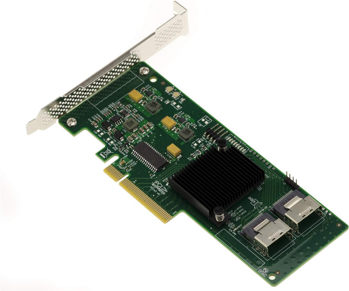 Kalea-Informatique Festplattencontroller-Karte PCIe 2.0 SAS + SATA – 8 Ports – RAID 0 / 1 / 1E - 921