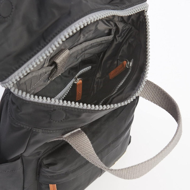 Roka London Canfield B Nachhaltiges Nylon schwarz klein S Schwarz, S Schwarz