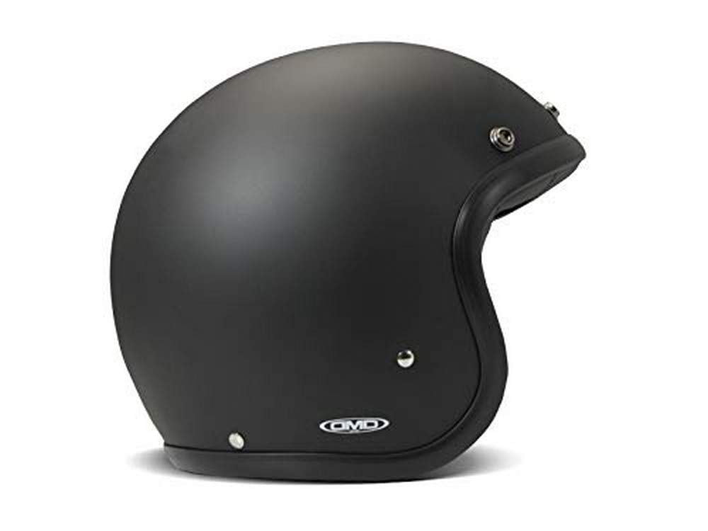 DMD Motorcycle Helmet, Schwarz, Grösse S S Schwarz, S Schwarz