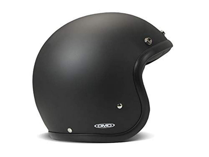 DMD Motorcycle Helmet, Schwarz, Grösse S S Schwarz, S Schwarz